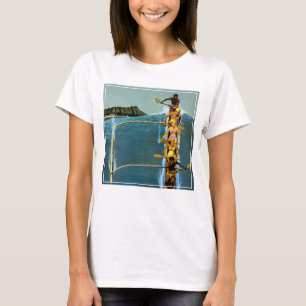 T-shirt Affiche De Voyage Pour United Air Lines Vers Hawai