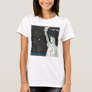 T-shirt Affiche De Voyage Pour Vol Northwest Airlines