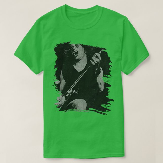 T-shirt Affiche de Warren Zevon Retro (Design devant)