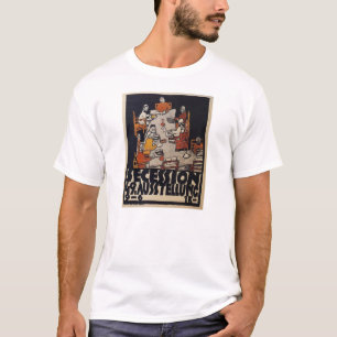 T-shirt Affiche d'Egon Schiele- pour la secession de