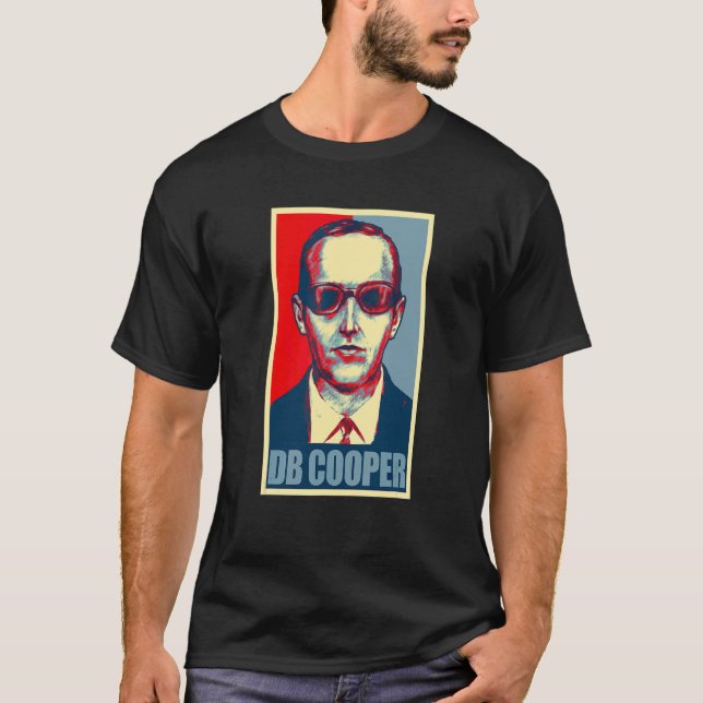 T-shirt Affiche d'espoir D B Cooper   Db Cooper (Devant)