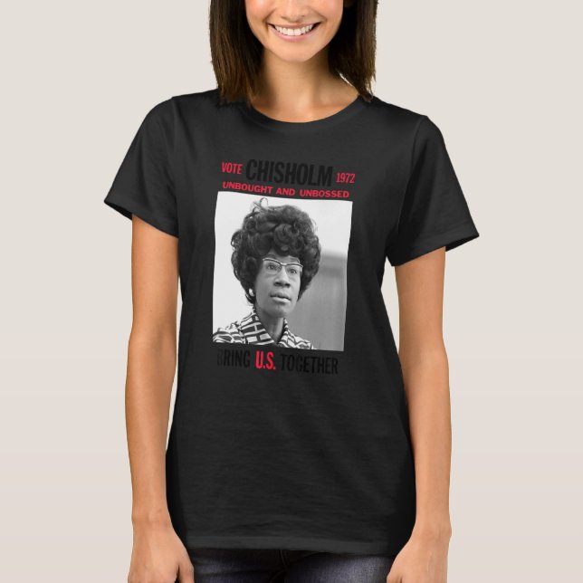 T-shirt Affiche d'histoire noire Usa non achetée non dirig (Devant)