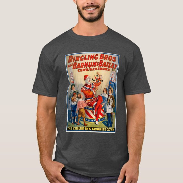 T-shirt Affiche du cirque Ringling Bros et Barnum & Bailey (Devant)