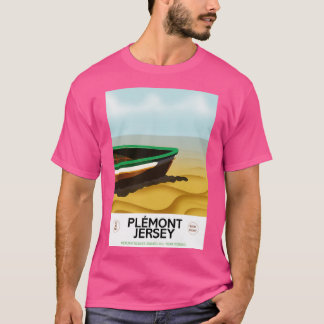 T-shirt Affiche du Plmont Jersey Beach