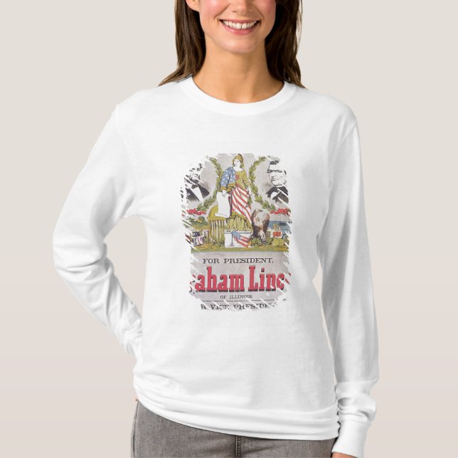T-shirt Affiche électorale de campagne pour l'union (Devant)