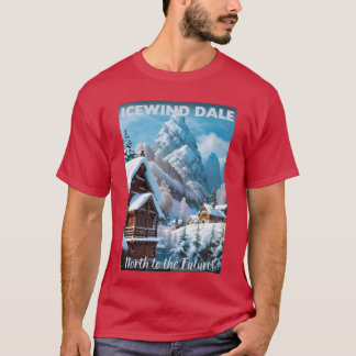 T-shirt Affiche Icewind Daleourisme Côte de l'Épée Faerun
