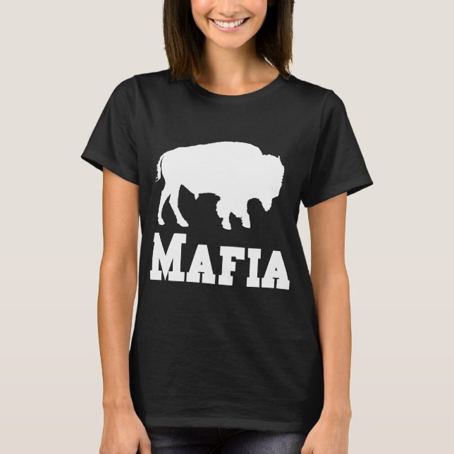 T-shirt affiche le cadeau de Mafia de Mafia pour le (Devant)