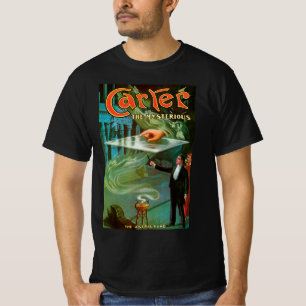 T-shirt Affiche Magique Vintage, Carter le Mystérieux