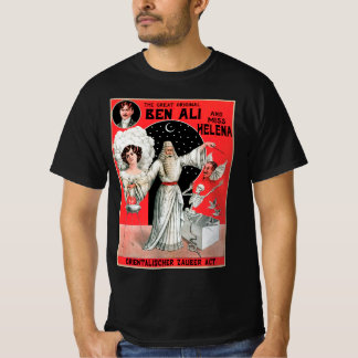 T-shirt Affiche Magique Vintage, le Grand Original Ben Ali