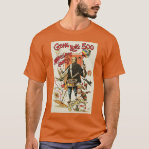 T-shirt Affiche Magique Vintage, Magicien Chung Ling Soo
