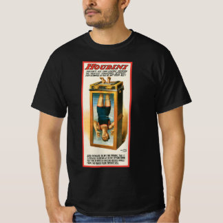 T-shirt Affiche Magique Vintage, Magicien Harry Houdini