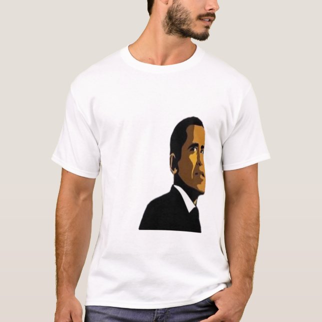 T-shirt Affiche Obama (Devant)