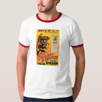 Affiche occidentale de film silencieux de Gibson