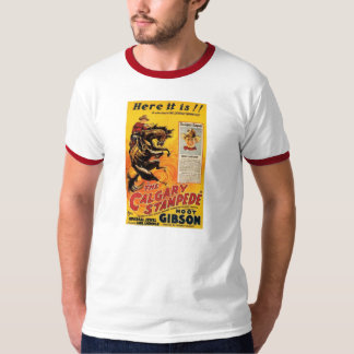 T-shirt Affiche occidentale de film silencieux de Gibson
