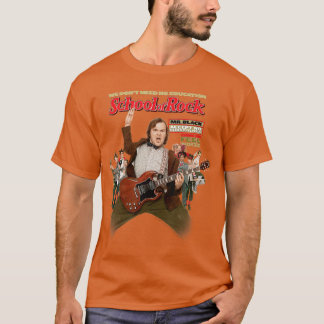 T-shirt Affiche principale de School of Rock amis