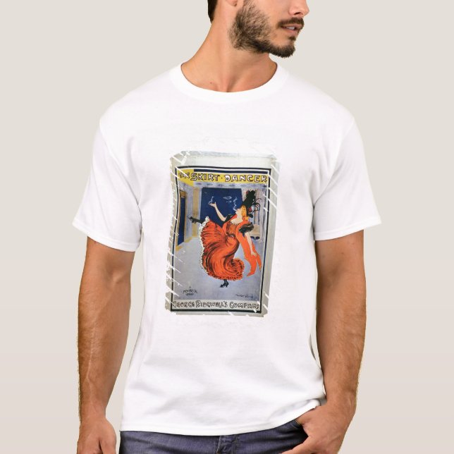 T-shirt Affiche publicitaire "La danseuse de jupe", interp (Devant)