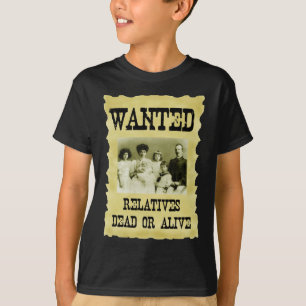 T-shirt Affiche Recherchée