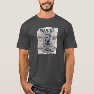 T-shirt Affiche Recherchée de Jesse James