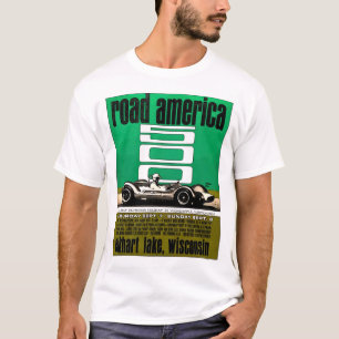 T-shirt Affiche - Road Amérique 500, Elkhart lake,