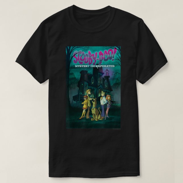 T-shirt Affiche ScoobyDoo Mystère Incorporé  (Design devant)