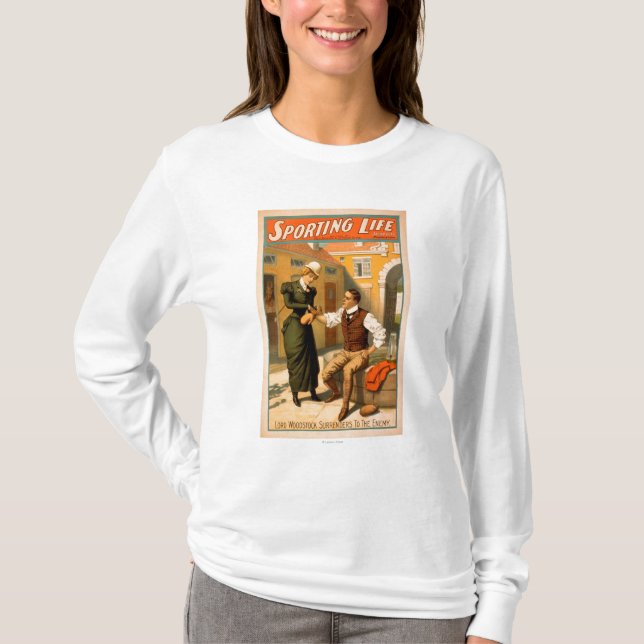 T-shirt Affiche sportive de théâtre de boxe de LifeBoxer (Devant)