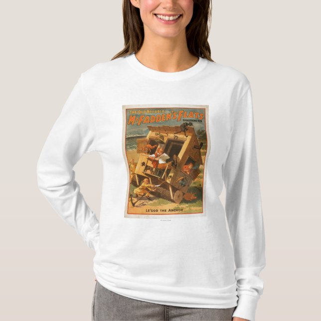 T-shirt Affiche théâtrale des appartements de McFadden (Devant)