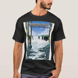 T-shirt Affiche touristique de Niagara Falls