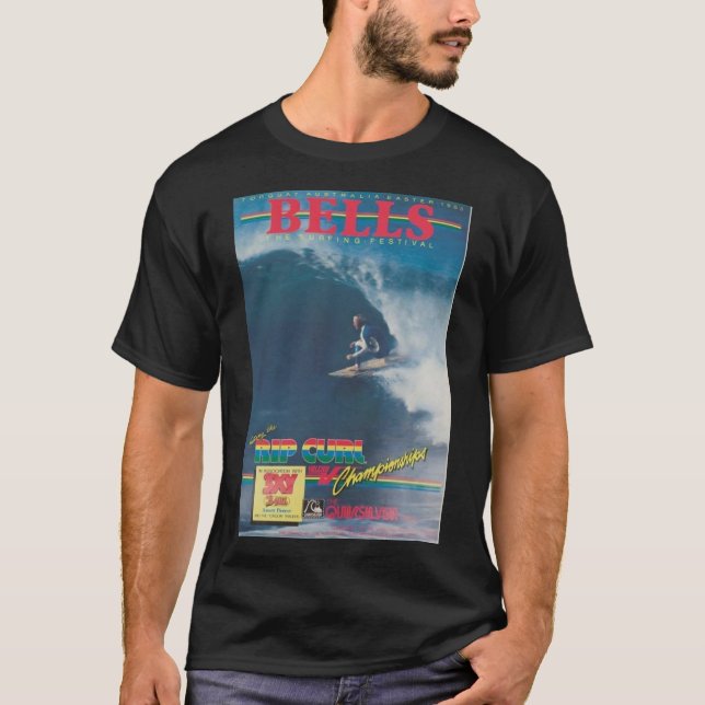 T-shirt affiche vintage australie surf 1983 Poster (Devant)