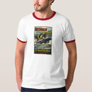 T-shirt Affiche vintage de Lusitania (recrutement