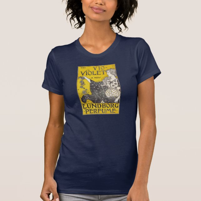 T-shirt Affiche vintage de parfum (Devant)