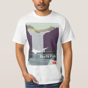 T-shirt Affiche vintage de voyage de style du Japon