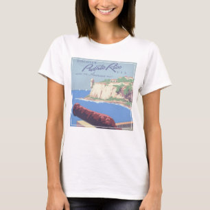 T-shirt Affiche Vintage voyage pour la promotion de Porto 