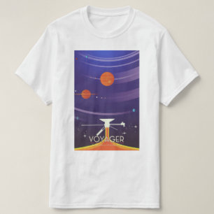 T-shirt Affiche Voyager Grand Tour Science