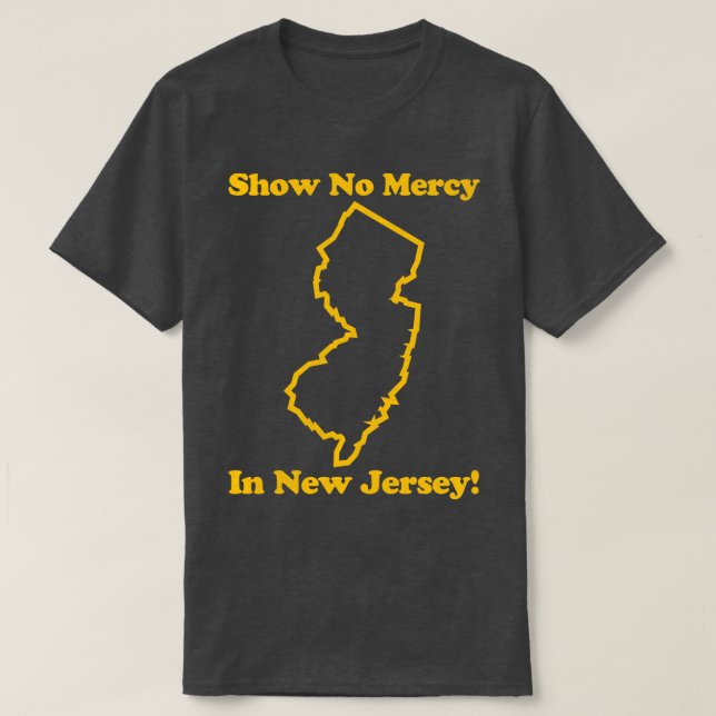 T-SHIRT AFFICHER AUCUNE MERCY DANS JERSEY 20 (Design devant)