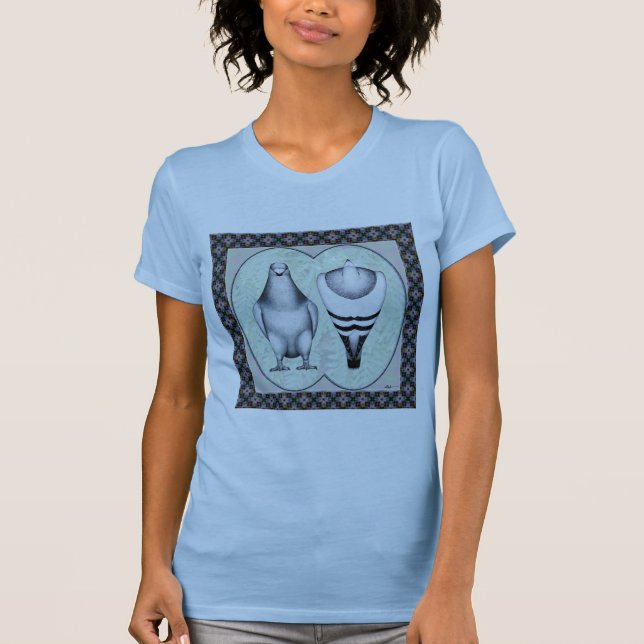 T-shirt Afficher la norme Racer (Devant)