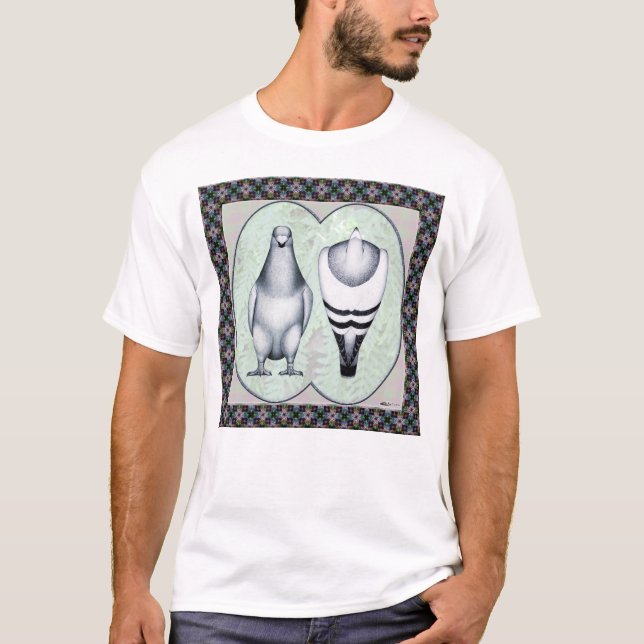 T-shirt Afficher la norme Racer (Devant)