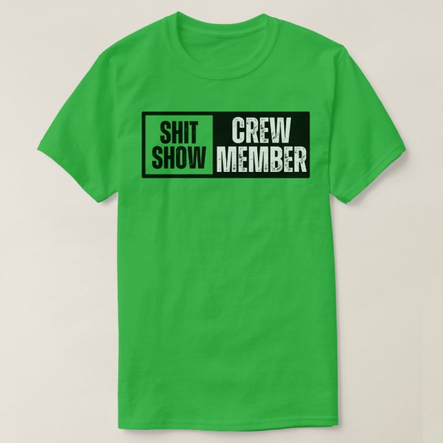T-shirt Afficher le membre d'équipage 2 (Design devant)