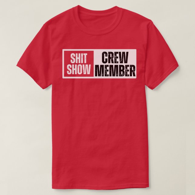 T-shirt Afficher le membre d'équipage 4 (Design devant)