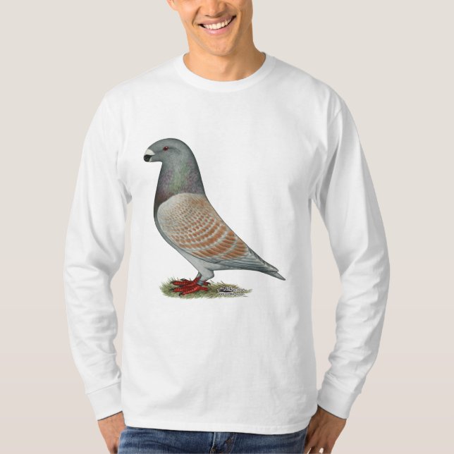 T-shirt Afficher l'option récessive Racer (Devant)