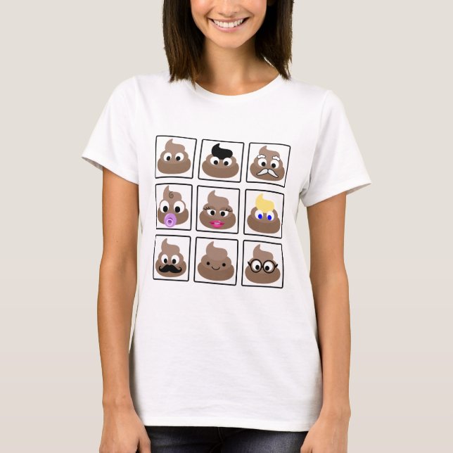T-shirt Afficher plusieurs faces (Devant)