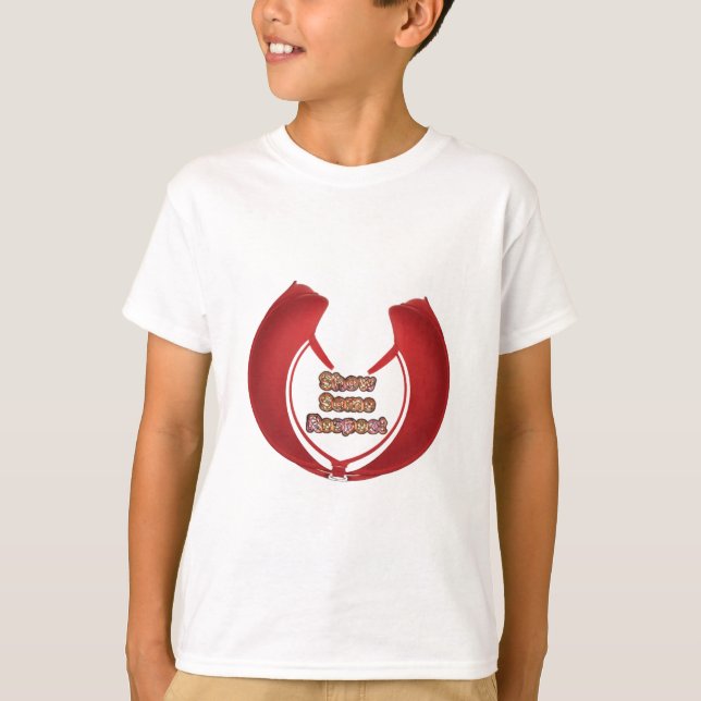 T-shirt Afficher un peu de respect Imprimé (Devant)