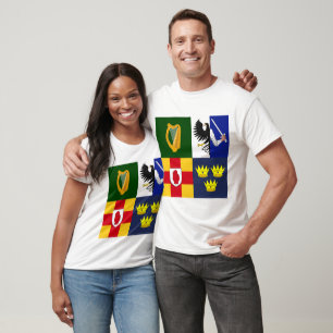 T-shirt Afficher vos couleurs - Armoiries d'Irlande