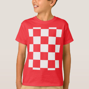 T-shirt Afficher vos couleurs - Croatie