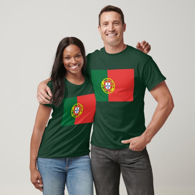 T-shirt Afficher vos couleurs - Portugal (Unisexe)