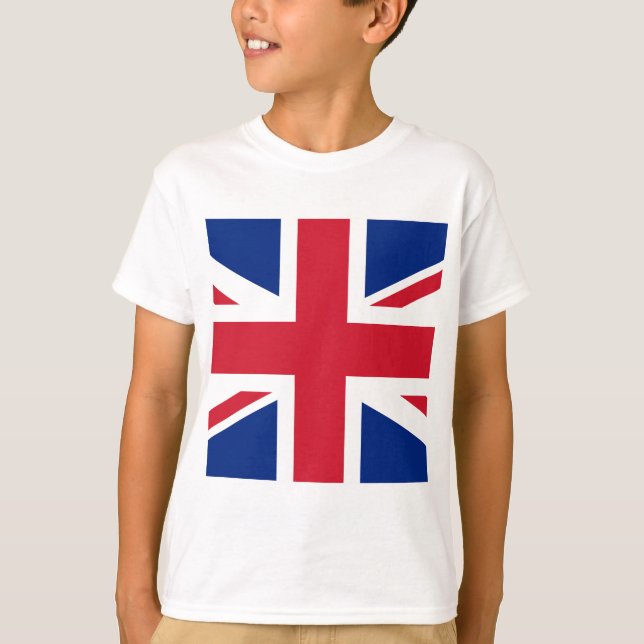 T-shirt Afficher vos couleurs - Royaume-Uni (Devant)