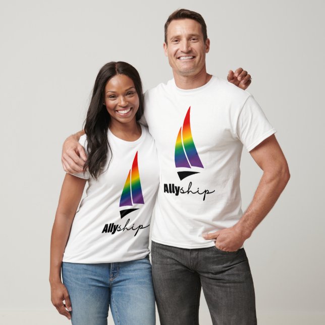 T-shirt Afficher Votre Allocation Lgbtq (Unisexe)