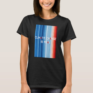 T-shirt AfficherVosRayures LE CHANGEMENT CLIMATIQUE EST UN
