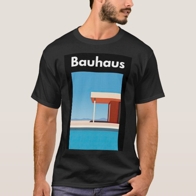 T-shirt Affiches Bauhaus géantes 1 (Devant)