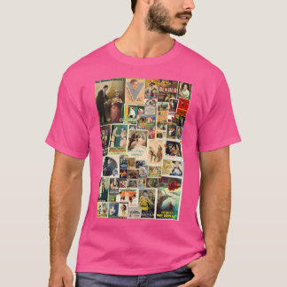 T-shirt Affiches De Cinéma Des Premières Années Du Cin Amé