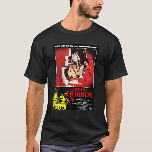 T-shirt Affiches de films d'horreur graphiques Design Amit (Devant)